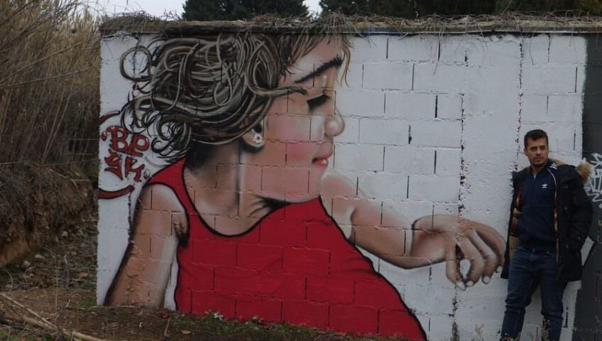 graffitti de Antonio Miró